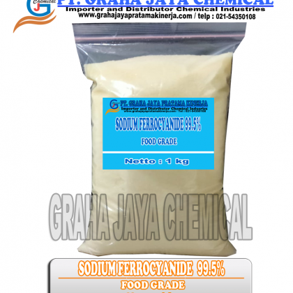 Sodium Ferrocyanide Food Grade 99,5% Min – 1KG