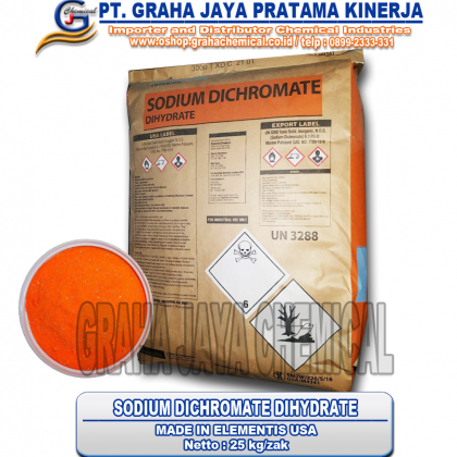 Sodium Dichromate EX Elementis USA 25 KG