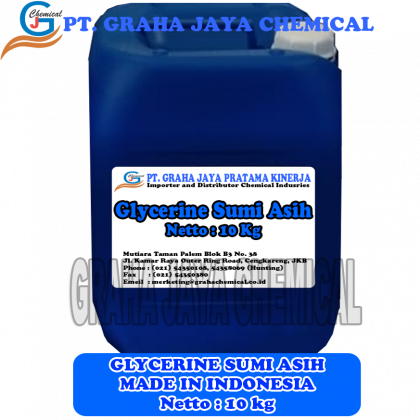 Glycerine Sumi Asih 99,8% 10kg/pail