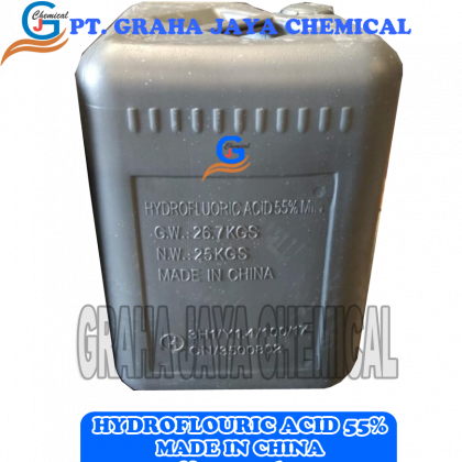 Hydrofluoric Acid HF 55% 25 kg